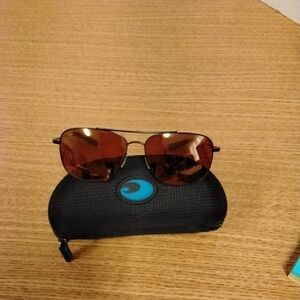 Costa Black and Gold Sunglasses